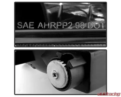 Xtune Black OEM Style Headlights Toyota Rav4 2001-2003 - HD-JH-TRAV4-AM-BK