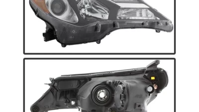 Xtune OEM Right Passenger Side Headlights Toyota Rav4 2013-2015                                     - HD-JH-TRAV413-OE-R - Image 2