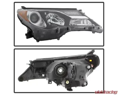 Xtune OEM Right Passenger Side Headlights Toyota Rav4 2013-2015 - HD-JH-TRAV413-OE-R