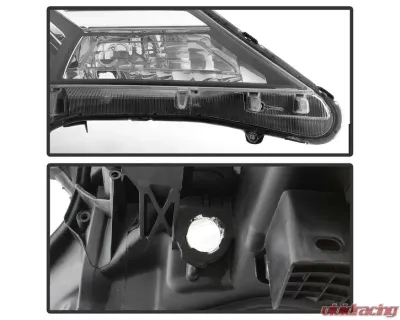 Xtune OEM Right Passenger Side Headlights Toyota Rav4 2013-2015 - HD-JH-TRAV413-OE-R