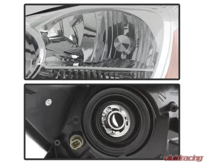 Xtune Chrome OEM Left Driver Side Headlights Toyota Sienna 2004-2005 - HD-JH-TSIE04-OE-L
