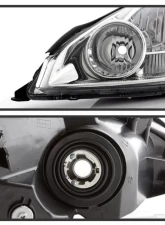 Xtune Chrome OEM Left Driver Side Headlights Toyota Sienna 2004-2005                                     - HD-JH-TSIE04-OE-L - Image 4