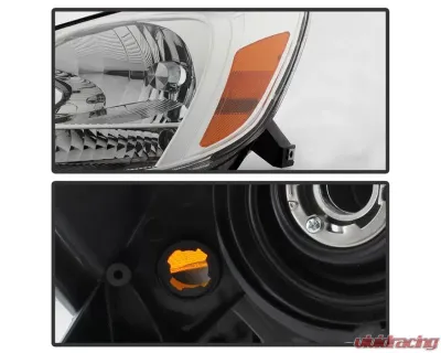 Xtune Chrome OEM Left Driver Side Headlights Toyota Sienna 2004-2005 - HD-JH-TSIE04-OE-L