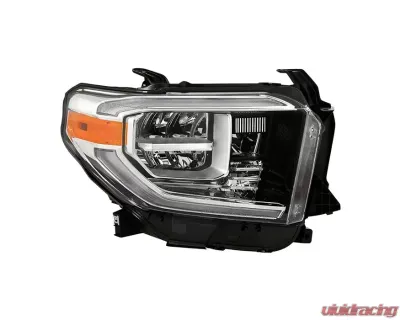 Xtune Chrome Right Passenger Side OEM Style Headlights Toyota Tundra 2018-2020 - HD-JH-TTU18-LED-OE-R