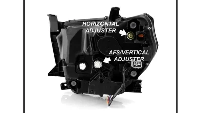 Xtune Chrome Right Passenger Side OEM Style Headlights Toyota Tundra 2018-2020                                     - HD-JH-TTU18-LED-OE-R - Image 6