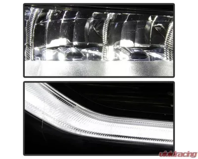 Xtune Chrome Right Passenger Side OEM Style Headlights Toyota Tundra 2018-2020 - HD-JH-TTU18-LED-OE-R