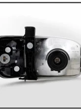 Xtune Black OEM Style Headlights & Corner Lights Toyota Tundra 2000-2004                                     - HD-JH-TTUN00-AM-BK - Image 2