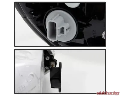 Xtune Black OEM Style Headlights & Corner Lights Toyota Tundra 2000-2004 - HD-JH-TTUN00-AM-BK