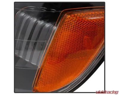 Xtune Black OEM Style Headlights & Corner Lights Toyota Tundra 2000-2004 - HD-JH-TTUN00-AM-BK