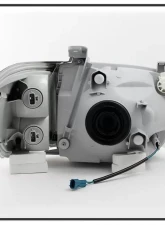 Xtune Chrome OEM Style Headlights & Corner Lights Toyota Sequoia | Tundra 2005-2007                                     - HD-JH-TTUN05-AM-C - Image 2