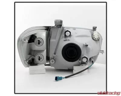 Xtune Chrome OEM Style Headlights & Corner Lights Toyota Sequoia | Tundra 2005-2007 - HD-JH-TTUN05-AM-C