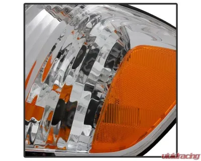 Xtune Chrome OEM Style Headlights & Corner Lights Toyota Sequoia | Tundra 2005-2007 - HD-JH-TTUN05-AM-C