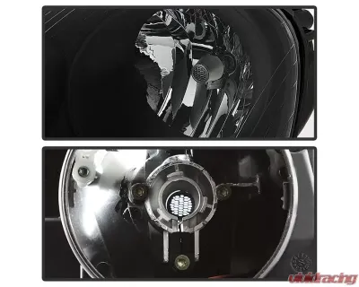 Xtune Black OEM Style Headlights Volkswagen Golf | GTI | Jetta | Rabbit 2006-2011 - HD-JH-VJ06-BK