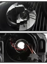 Xtune Black OEM Style Headlights Volkswagen Golf | GTI | Jetta | Rabbit 2006-2011                                     - HD-JH-VJ06-BK - Image 4