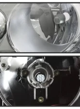 Xtune Chrome OEM Style Headlights Volkswagen Golf | GTI | Jetta | Rabbit 2006-2011                                     - HD-JH-VJ06-C - Image 3