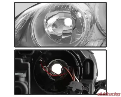 Xtune Chrome OEM Style Headlights Volkswagen Golf | GTI | Jetta | Rabbit 2006-2011 - HD-JH-VJ06-C