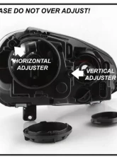 Xtune Chrome OEM Style Headlights Volkswagen Golf | GTI | Jetta | Rabbit 2006-2011                                     - HD-JH-VJ06-C - Image 5