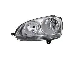 Xtune Chrome OEM Left Driver Side Headlight Volkswagen Golf | GTI | Jetta | Rabbit 2006-2011
