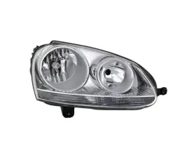 Xtune Chrome OEM Right Passenger Side Headlight Volkswagen Golf | GTI | Jetta | Rabbit 2006-2011