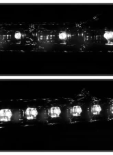 Xtune Smoke 1PC LED Crystal Headlights Dodge Charger 2006-2010                                     - HD-ON-DCH05-1PC-LED-SM - Image 8