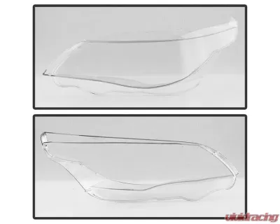 Xtune Headlight Lens BMW E60 5 Series 2004-2008 - HLL-BE6004-C