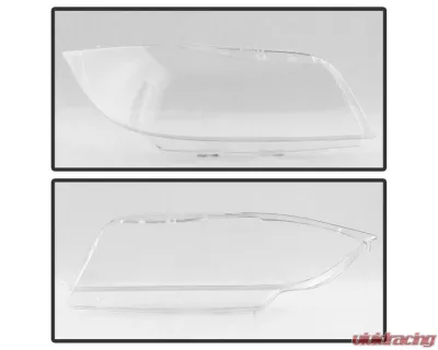 Xtune Headlight Lens BMW E90 3 Series 2006-2011 - HLL-BE9006-C