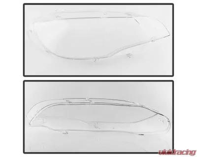 Xtune Headlight Lens BMW E71 X6 2008-2014 - HLL-BX608-C