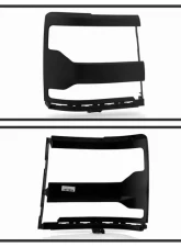 Xtune Black Right Passenger Side Headlight Trim Bezel Cover Chevrolet Silverado 1500 2016-2018                                     - HLL-CS16-T-BK-R - Image 2