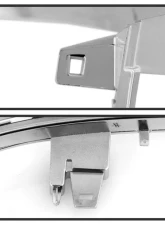 Xtune Chrome Left Driver Side Headlight Trim Bezel Cover Chevrolet Silverado 1500 2016-2018                                     - HLL-CS16-T-C-L - Image 3