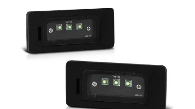 Xtune Complete License Plate Bulb Assembly Replacement w/ Built In CREE Chips BMW 1995-2018                                     - LAC-LP-BMWE9005-CREE - Image 5