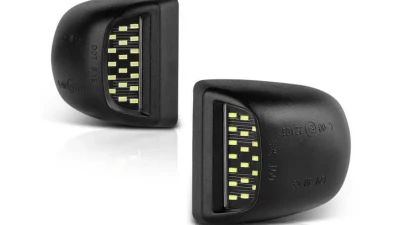 Xtune Complete License Plate Bulb Assembly Replacement w/ Built In LED Chips Cadillac | Chevrolet | GMC 1999-2014                                     - LAC-LP-CS07 - Image 6