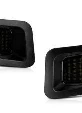 Xtune Smoked Complete License Plate Bulb Assembly Replacement w/ Built In LED Chips Dodge Ram | Ram 2003-2018                                     - LAC-LP-DR02-SM - Image 6