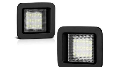 Xtune Complete License Plate Bulb Assembly Replacement w/ Built In LED Chips Ford F-150 2015-2018                                     - LAC-LP-FF15015 - Image 5