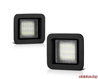 Xtune Complete License Plate Bulb Assembly Replacement w/ Built In LED Chips Ford F-150 2015-2018 - LAC-LP-FF15015