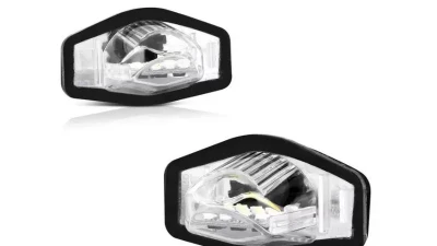 Xtune Complete License Plate Bulb Assembly Replacement w/ Built In LED Chips Honda 2007-2018                                     - LAC-LP-HODY08 - Image 5