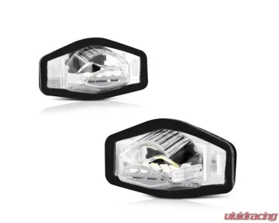 Xtune Complete License Plate Bulb Assembly Replacement w/ Built In LED Chips Honda 2007-2018 - LAC-LP-HODY08