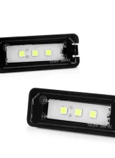 Xtune Complete License Plate Bulb Assembly Replacement w/ Built In LED Chips Porsche | Volkswagen 1999-2018                                     - LAC-LP-P98705 - Image 5