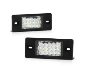 Xtune Complete License Plate Bulb Assembly Replacement w/ Built In LED Chips Audi TT | Porsche Cayenne | Volkswagen 1999-2014