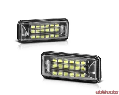 Xtune Complete License Plate Bulb Assembly Replacement w/ Built In LED Chips Scion FR-S | Subaru | Toyota 86 2008-2019 - LAC-LP-SWRX08