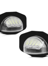 Xtune Complete License Plate Bulb Assembly Replacement w/ Built In LED Chips Scion xB | xD | Toyota Corolla | Sienna 2008-2018                                     - LAC-LP-TSIE08 - Image 5