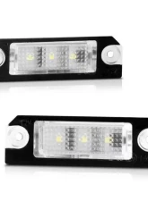 Xtune Complete License Plate Bulb Assembly Replacement w/ Built In LED Chips Volkswagen Golf | Jetta | Passat 2001-2010                                     - LAC-LP-VG05 - Image 5