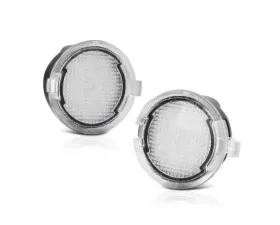 Xtune Complete License Plate Bulb Assembly Replacement w/ Built In LED Chips Ford | Lincoln | Mercury Sable 2003-2019
