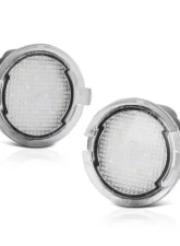 Xtune Complete License Plate Bulb Assembly Replacement w/ Built In LED Chips Ford | Lincoln | Mercury Sable 2003-2019                                     - LAC-PUD-FF15004 - Image 5