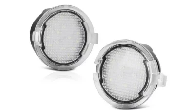 Xtune Complete License Plate Bulb Assembly Replacement w/ Built In LED Chips Ford | Lincoln | Mercury Sable 2003-2019                                     - LAC-PUD-FF15004 - Image 5