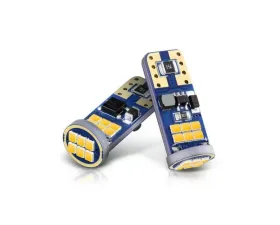 Xtune Identical OEM Size Yellow 18 x 2016 LED Chip Machine-Soldered Bulb - T10 / 194