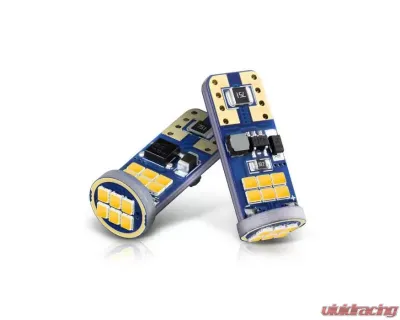 Xtune Identical OEM Size Yellow 18 x 2016 LED Chip Machine-Soldered Bulb - T10 / 194 - LB-2016X18-194-YEL