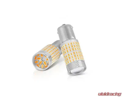 Xtune Full 360 Degree Amber 144 x 3014 LED Chip Machine-Soldered Bulb - 1156 / BA15S - LB-3014X144-1156-AMB