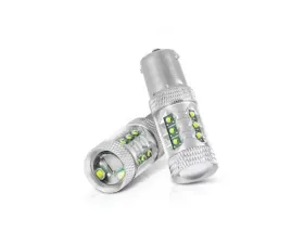 Xtune 2in1 Dual Function 7 x 3030 White LED Chip / 21 x 2835 Yellow LED Chip Machine-Soldered Bulb - 1156 / BA15S