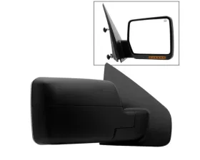 Xtune Right Passenger Side Power Heated Amber LED Signal OE Mirror Ford F150 2004-2006