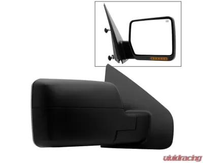 Xtune Right Passenger Side Power Heated Amber LED Signal OE Mirror Ford F150 2004-2006 - MIR-03348AEBH-P-R